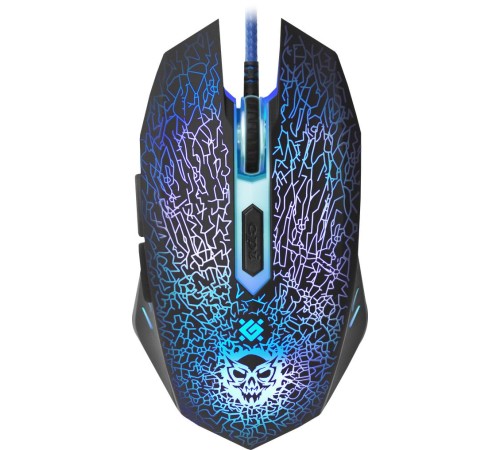 Defender Проводная игровая мышь Shock GM-110L оптика,6кнопок,800-3200dpi