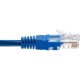 Патчкорд/ Патчкорд литой "Telecom" UTP кат.5е 5,0м синий