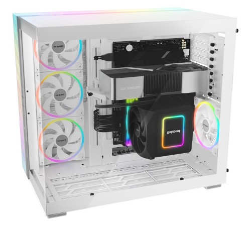 Корпус ПК без блока питания/ Case be quiet! LIGHT BASE 900 FX, Full-Tower, TG, 4x140mm ARGB, 2xUSB-A 3.2, 1xUSB 3.2 Type-C, XL-ATX, E-ATX, ATX, mATX, mITX White