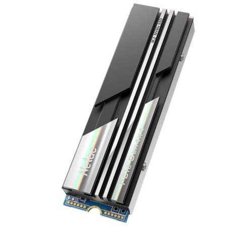 SSD накопитель Netac SSD NV5000 1TB PCIe 4 x4 M.2 2280 NVMe 3D NAND, R/W up to 5000/4400MB/s, IOPS(R4K) 400K/530K, TBW 640TB, with heat sink, 5y wty SSD накопитель Netac SSD NV5000 1TB PCIe 4 x4 M.2 2280 NVMe 3D NAND, R/W up to 5000/4400MB/s, IOPS(R4K) 400K/530K, TBW 640TB, with heat sink, 5y wty