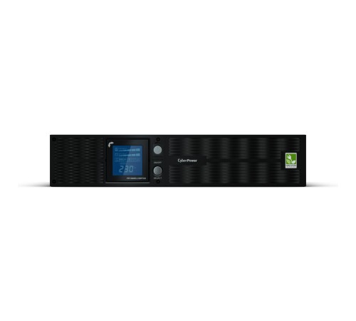 ИБП CyberPower PR1000ELCDRT2UA, Rackmount, Line-Interactive, 1000VA/900W, 8 IEC-320 С13 розеток, USB&Serial, RJ11/RJ45, SNMPslot, LCD дисплей, Black, 0.6х0.5х0.3м., 30.2кг./ UPS Line-Interactive CyberPower PR1000ELCDRT2UA 1000VA/900W USB/RS-232/Dry/EPO/SN