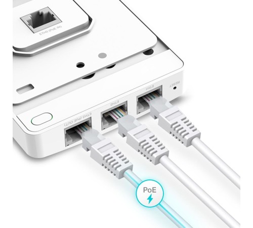Точка доступа/ AX1800 Wall Plate Wi-Fi 6 Access Point UKplug Точка доступа/ AX1800 Wall Plate Wi-Fi 6 Access Point UKplug