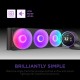 Система жидкостного охлаждения для ПК/ Water Cooling System NZXT Kraken Elite 420 RGB (350W, 420mm, LED temp., Black/ Fans: 3x140mm, 98.61CFM, 34.5dBA, 2000RPM/ Pump height 65mm, 2800RPM, Rad thickness 27mm/ S: 1851, 1700, 1200, 115X, AM5, AM4)