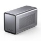Корпус без блока питания/ Case JONSBO N1, Desktop SFF, 1x140mm, 1xUSB-A 3.0 + 1xUSB-C 3.2, SFX PSU Support, mITX Gray