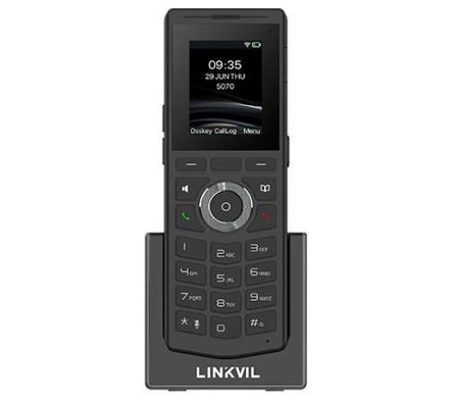 Wi-Fi телефон LINKVIL W610W Беспровод. Wi-Fi, 4 SIP-акк., 2" 240 х 320 Цвет. экран, защ. от падения с 1.8м., BT 5.0, бат. 1900mAh Wi-Fi телефон LINKVIL W610W Беспровод. Wi-Fi, 4 SIP-акк., 2" 240 х 320 Цвет. экран, защ. от падения с 1.8м., BT 5.0, бат. 1900mAh