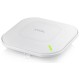 Точка доступа Точка доступа Zyxel NebulaFlex NWA110AX, WiFi 6, 802.11a/b/g/n/ac/ax (2,4 и 5 ГГц), MU-MIMO, антенны 2x2, до 575+1200 Мбит/с, 1xLAN GE, PoE, защита от 4G/5G, БП в комплекте