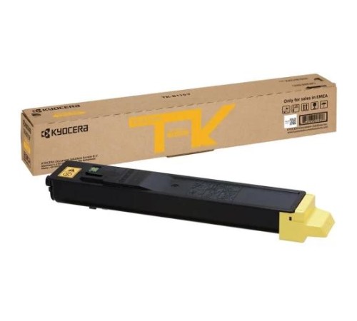 тонер-картридж Kyocera TK-8115Y/ Toner Cartridge TK-8115Y 6000 pages (6K), Yellow тонер-картридж Kyocera TK-8115Y/ Toner Cartridge TK-8115Y 6000 pages (6K), Yellow