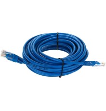 Патчкорд/ Патчкорд литой "Telecom" UTP кат.5е 10,0м синий