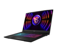 Ноутбук без сумки MSI Katana 17 B12UCR Core i5-12450H 17.3" FHD (1920*1080), DDR5 16GB (8GB*2),1TB SSD, NV RTX3050 GDDR6 4GB,backlight (Red),Black,53Whr,2.6kg,1y,Dos,Black