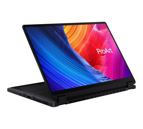 Ноутбук/ ASUS ProArt PX13 HN7306WV-LX014X 13.3"(2880x1800 OLED 16:10)/Touch/AMD Ryzen AI 9 HX 370(2Ghz)/32768Mb/1024SSDGb/noDVD/Ext:nVidia GeForce RTX4060(8192Mb)/Cam/BT/WiFi/73WHr/war 1y/1.38kg/Nano Black/Win11Pro + алюм корп; DialPad; стилус; USB-R Ноутбук/ ASUS ProArt PX13 HN7306WV-LX014X 13.3"(2880x1800 OLED 16:10)/Touch/AMD Ryzen AI 9 HX 370(2Ghz)/32768Mb/1024SSDGb/noDVD/Ext:nVidia GeForce RTX4060(8192Mb)/Cam/BT/WiFi/73WHr/war 1y/1.38kg/Nano Black/Win11Pro + алюм корп; DialPad; стилус; USB-R