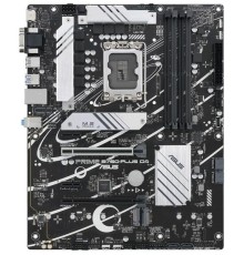 Материнская плата ASUS PRIME B760-PLUS D4, LGA1700, B760, 4*DDR4, 4*SATA, 3*M.2, 3*USB 3.2, 2*USB 2.0, Type-C, 2*PCIx16, 2*PCIx1, DP+VGA+HDMI, ATX; 90MB1CW0-M1EAY0