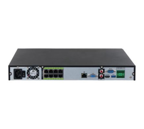 Видеорегистратор DAHUA 8-канальный IP-видеорегистратор c PoE, 4K, H.265+ и ИИ Входящий поток до 384Мбит/с; сжатие: H.265+, H.265, H.264+, H.264, MJPEG; разрешение записи до 32Мп; накопители: 2 SATA III до 16Тбайт; вос Видеорегистратор DAHUA 8-канальный IP-видеорегистратор c PoE, 4K, H.265+ и ИИ Входящий поток до 384Мбит/с; сжатие: H.265+, H.265, H.264+, H.264, MJPEG; разрешение записи до 32Мп; накопители: 2 SATA III до 16Тбайт; вос