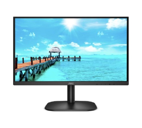 Монитор AOC 24B2XH/EU 23,8'', 1920x1080, IPS, 75Hz, 20M:1, 250cd, 4ms, VGA, HDMI 1.4, Flicker Free, Low Blue Light, VESA, 1Y, Black Монитор AOC 24B2XH/EU 23,8'', 1920x1080, IPS, 75Hz, 20M:1, 250cd, 4ms, VGA, HDMI 1.4, Flicker Free, Low Blue Light, VESA, 1Y, Black