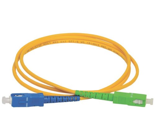 Оптический (патч-корд), SM, 9/125 (OS2), SC/UPC-SC/APC,(simplex),1м