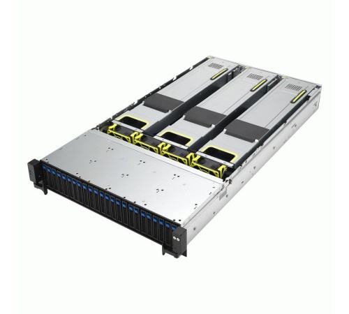 Серверная платформа/ ASUS RS720A-E12-RS24U/10G/2.6kW/24NVMe/GPU