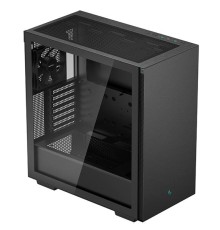 корпус Deepcool CH510 без БП, боковое окно (закаленное стекло), 1x120мм вентилятор сзади, черный, ATX