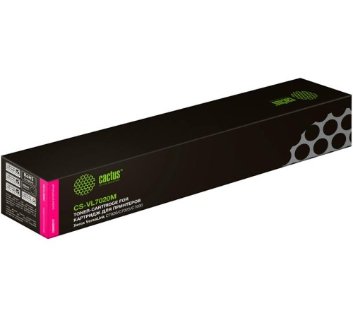 Картридж лазерный Cactus CS-VL7020M 106R03747 пурпурный (16500стр.) для Xerox VersaLink C7020/C7025/C7030