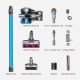 Пылесос вертикальный Jimmy Cordless Vacuum Cleaner JV85 Graphite+Blue с зарядной станцией и адаптером модели ZD24W300060U (Вскрытая упаковка)