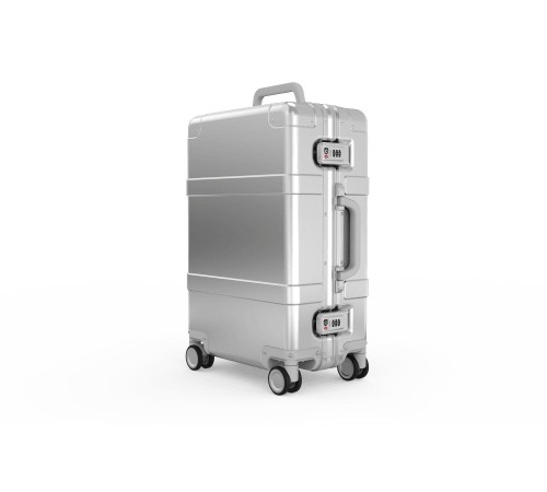 Чемодан NINETYGO Metal Luggage 20" серебристый (Мятая упаковка)