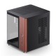 Корпус без блока питания/ Case JONSBO TK-0, Mini-Tower, no fans, 1xUSB-A 3.2 + 1xUSB-C 3.2, SFX PSU Support, mITX Black