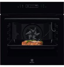 Встраиваемый духовой шкаф/ Электрический духовой шкаф с конвекцией, сенсорное управление,объем 72 л, 11 режимов, автопрограммы, очистка пиролитическая, 3 стекла в дверце, направляющие проволочные+Телескопические направляющие TR2LV, термощуп