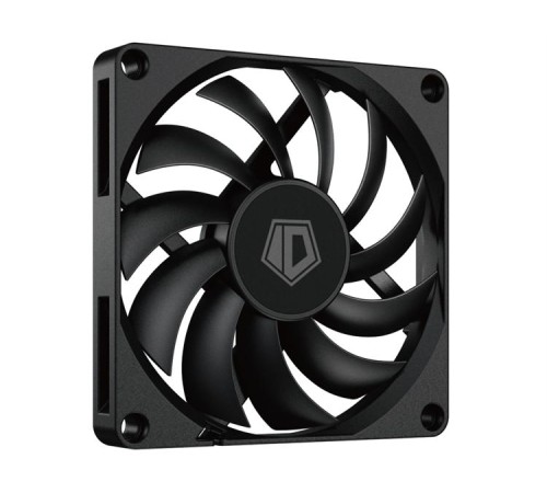 Вентилятор для корпуса ID-COOLING NO-8010-PWM 80x80x10мм (120шт./кор, PWM, 4pin, черный, 800-3000об/мин) BOX