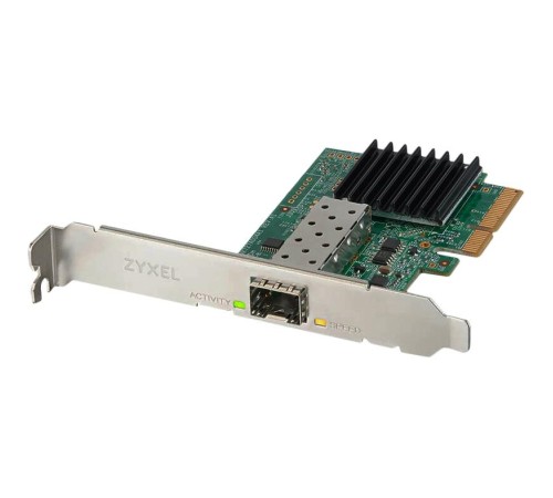 Сетевая карта/ Zyxel XGN100F Network adapter, PCI Express 3.0, 1x10G SFP+ Сетевая карта/ Zyxel XGN100F Network adapter, PCI Express 3.0, 1x10G SFP+