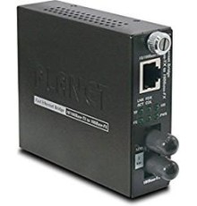 медиа конвертер/ !FST-801! 10/100Base-TX to 100Base-FX (ST, MM) Smart Media Converter-2km