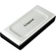 Твердотельный накопитель/ Kingston External SSD XS2000, 500GB, Type-C, USB 3.2 Gen 2x2, R/W 2000/2000MB/s, IP55, 70x33x14mm, Silver (60 мес)