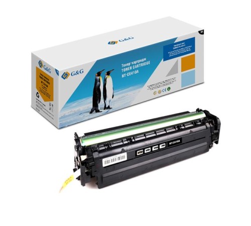 Картридж Cartridge G&G 305A для HP CLJ  M351/M375/M451/M475 с чипом 2 200 стр. черный аналог CE410A  гарантия 36 мес.