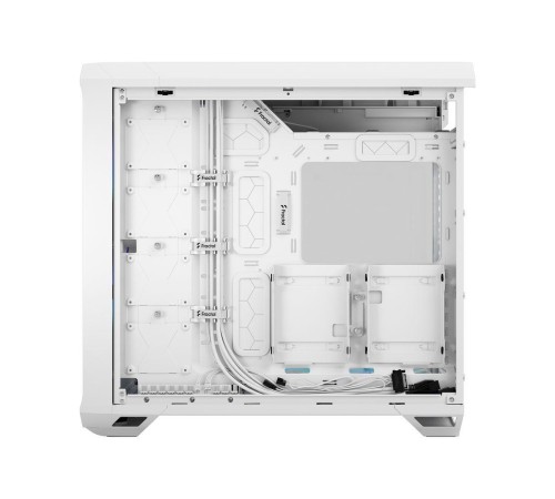 Корпус ПК без блока питания/ Case Fractal Design Torrent RGB TG Clear Tint, Full-Tower, 2x180mm + 3x140mm RGB, 2xUSB-A 3.2 + 1xUSB 3.2 Type-C E-ATX, SSI-CEB, SSI-EEB, ATX, mATX, mITX White