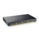 Коммутатор/ XGS1935-52HP, 52 Port Smart Managed PoE Switch, 48x Gigabit PoE and 4x 10G SFP+, hybrid mode, standalone or NebulaFlex Cloud, 375 Watt PoE