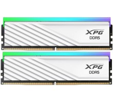Оперативная память ADATA LANCER BLADE RGB DDR5 DIMM 32GB 6000MHz 2*16GB 30-40-40 1.35V WHITE DUAL TRAY