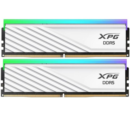 Оперативная память ADATA LANCER BLADE RGB DDR5 DIMM 32GB 6000MHz 2*16GB 30-40-40 1.35V WHITE DUAL TRAY