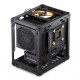 Корпус без блока питания/ Case JONSBO C6-ITX, Micro-Tower, no fan, 1xUSB-A 3.0 + 1xUSB-C 3.1, mDTX, mITX Black