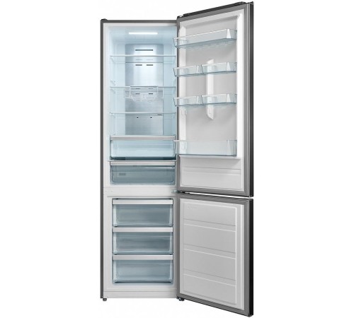 холодильники Korting/ Ширина 60 см, А++, cенсорное управление Smart Touch, Full NO FROST, Dynamic Air Cooling, режимы «Супер заморозка» и «Супер охлаждение», LED освещение камеры, скрытые ручки, задняя панель Cold Metal, отделение Fresh Zone, Боковые полк холодильники Korting/ Ширина 60 см, А++, cенсорное управление Smart Touch, Full NO FROST, Dynamic Air Cooling, режимы «Супер заморозка» и «Супер охлаждение», LED освещение камеры, скрытые ручки, задняя панель Cold Metal, отделение Fresh Zone, Боковые полк