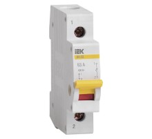 KARAT Выключатель нагрузки (мини-рубильник) ВН-32 1P 63А IEK