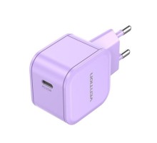 Сетевое зарядное устройство Vention на 1 порт USB С 20W  Фиолетовый, шт.