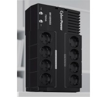 ИБП CyberPower BR700E, Line-Interactive, 700VA/420W,  8 (4+4) Schuko розеток, USB./ UPS CyberPower BR700E, Line-Interactive, 700VA/420W, 8 (4+4) Schuko sockets, USB.