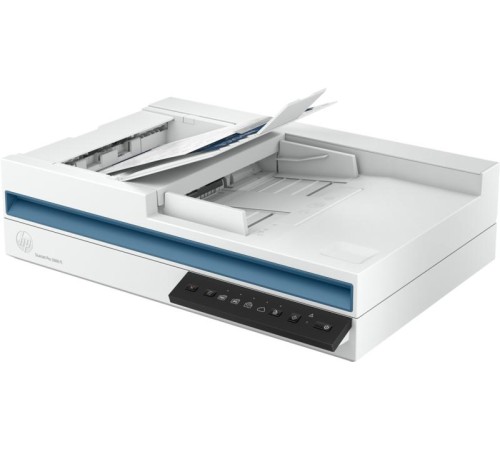 Сканер HP ScanJet Pro 2600 f1 (CIS, A4, 1200dpi, 24 bit, USB 2.0, ADF 60 sheets, Duplex, 25 ppm/50 ipm, replace SJ 2500 (L2747A)) (незначительное повреждение коробки)