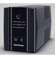 Источник бесперебойного питания CyberPower UT1500EG Line-Interactive 1500VA/900W USB/RJ11/45/USB charger A/C NEW (незначительное повреждение коробки)