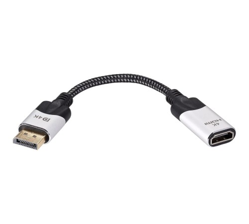 Адаптер/ Адаптер DisplayPort(M) ---> HDMI(F) 0.15m 4K@60Hz VCOM <CG621M-0.15> Адаптер/ Адаптер DisplayPort(M) ---> HDMI(F) 0.15m 4K@60Hz VCOM <CG621M-0.15>