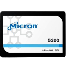 Твердотельный накопитель Micron 5300PRO 960GB SATA 2.5" 3D TLC R540/W520MB/s MTTF 3М 95000/35000 IOPS 2628TBW SSD Enterprise Solid State Drive, 1 year, OEM