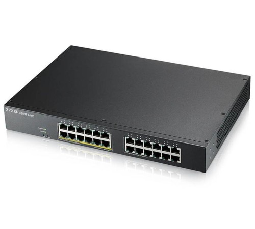 Гибридный коммутатор Smart L2 коммутатор PoE+ Zyxel NebulaFlex GS1915-24EP, rack 19", 24xGE (12xPoE+), бюджет PoE 130 Вт Гибридный коммутатор Smart L2 коммутатор PoE+ Zyxel NebulaFlex GS1915-24EP, rack 19", 24xGE (12xPoE+), бюджет PoE 130 Вт