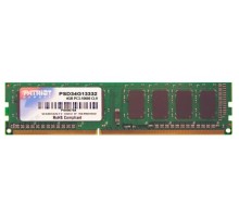 Оперативная память Patriot DDR3 DIMM 4GB 1333MHz CL9 1*4GB 9-9-9-24 1.5V (analog PSD34G133381)