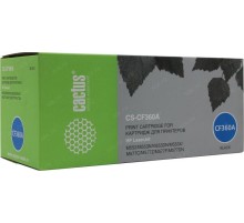 -/ Картридж лазерный Cactus CS-CF360A CF360A черный (6000стр.) для HP CLJ M552dn/M553dn/M553N/M553x