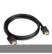 Кабель 1.0m HDMI 1.4, 30/30 AWG, позолоченные контакты, FullHD, Ethernet 10.2 Гбит/с, 3D, 4Kx2K, экран