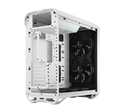 Корпус ПК без блока питания/ Case Fractal Design Torrent TG Clear Tint, Full-Tower, 2x180mm + 3x140mm, 2xUSB-A 3.2 + 1xUSB 3.2 Type-C E-ATX, SSI-CEB, SSI-EEB, ATX, mATX, mITX White