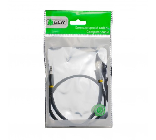 Greenconnect Кабель аудио 0.5m jack 3,5mm/jack 3,5mm, нейлон, черный, желтая окантовка, ультрагибкий, 28 AWG, M/M, Premium GCR-AVC8114-0.5m, экран, стерео Greenconnect Кабель аудио 0.5m jack 3,5mm/jack 3,5mm, нейлон, черный, желтая окантовка, ультрагибкий, 28 AWG, M/M, Premium GCR-AVC8114-0.5m, экран, стерео