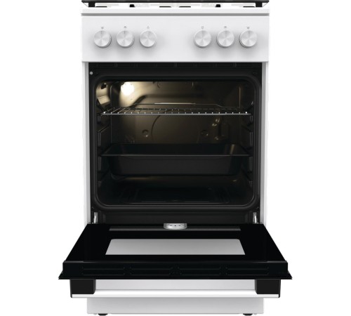 Плита GORENJE/ Тип плиты: газовая, Тип варочной поверхности: газовая, Цвет: белый, Ширина, см: 50